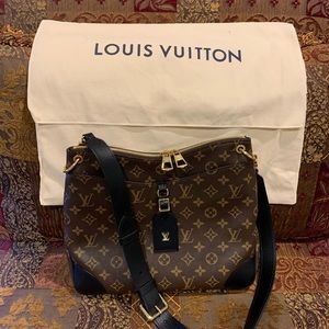 LV Odeon MM, monogram/black with dust bag